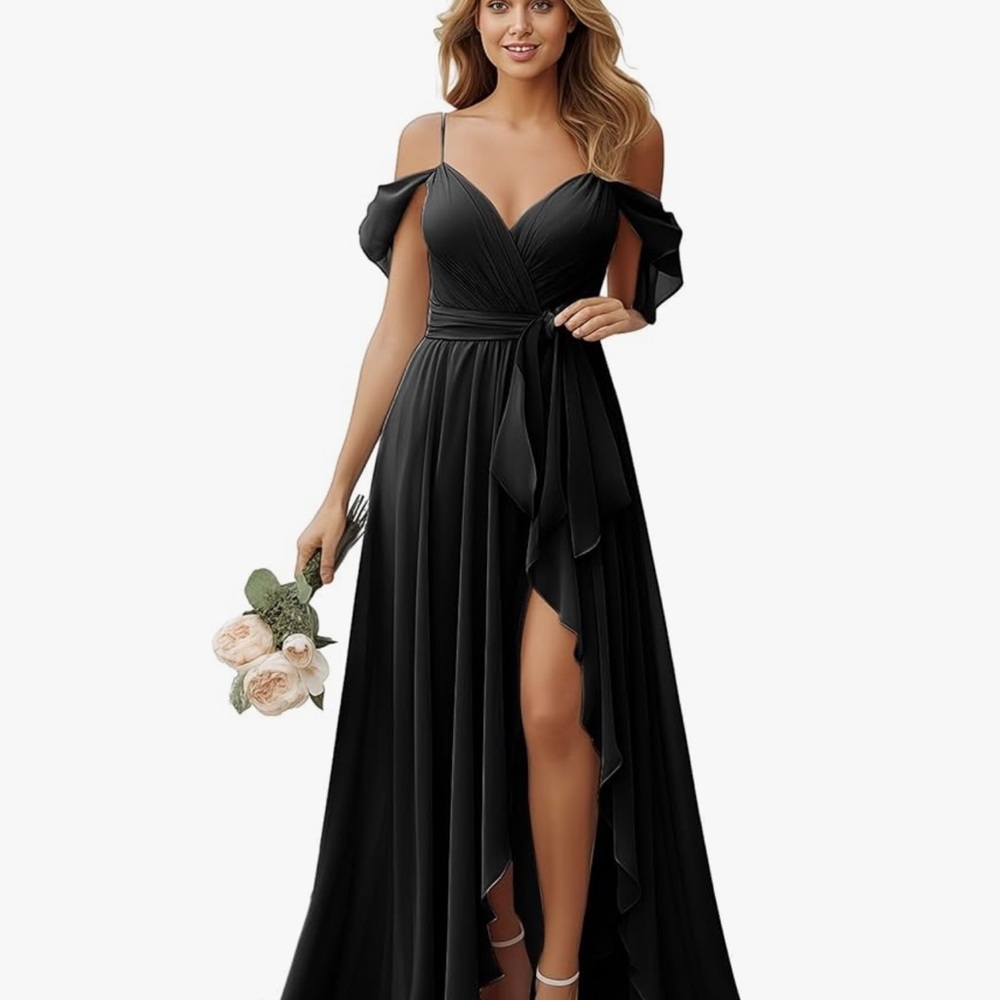 Black Bridesmaid dress. Brand new